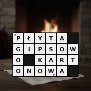 Rozwiązanie krzyżówki: materiał budowlany mający postać arkuszy składających się z gipsu zabezpieczonego tekturą - płyta gipsowo-kartonowa | hasła, synonimy i podpowiedzi Hasło krzyżówkowe materiał budowlany mający postać arkuszy składających się z gipsu zabezpieczonego tekturą - płyta gipsowo-kartonowa – rozwiązanie, synonimy, podpowiedzi i definicje krzyżówkowe